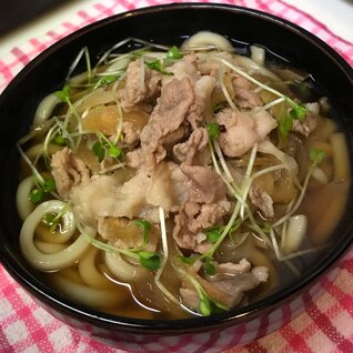 甘辛肉うどん